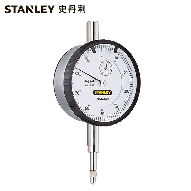 史丹利STANLEY 百分表0-10mm 指示表小校表测头头表盘 36-141-23企业定制