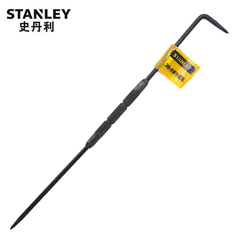 史丹利STANLEY 划针250mm 划线工具弯头划线针钢板双头金属标记钳工尖头 36-151-23 可定制