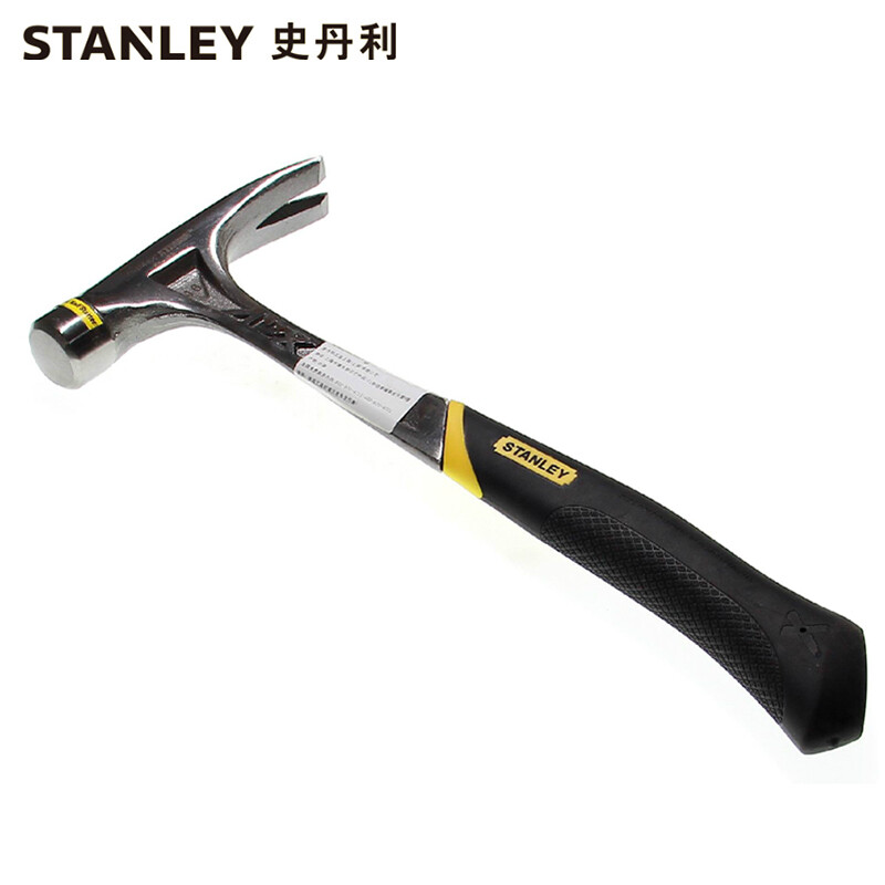 史丹利STANLEY Fatmax XTREmE防震羊角锤16oz 起钉铁锤子工具家用木工装修锤榔头锤拔钉 51-163-22企业专享