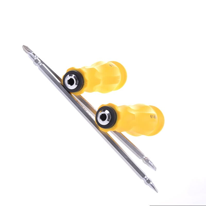 史丹利（STANLEY）二合一双头螺丝批PH1-5x100mm61-901-23一把可定制 钢制