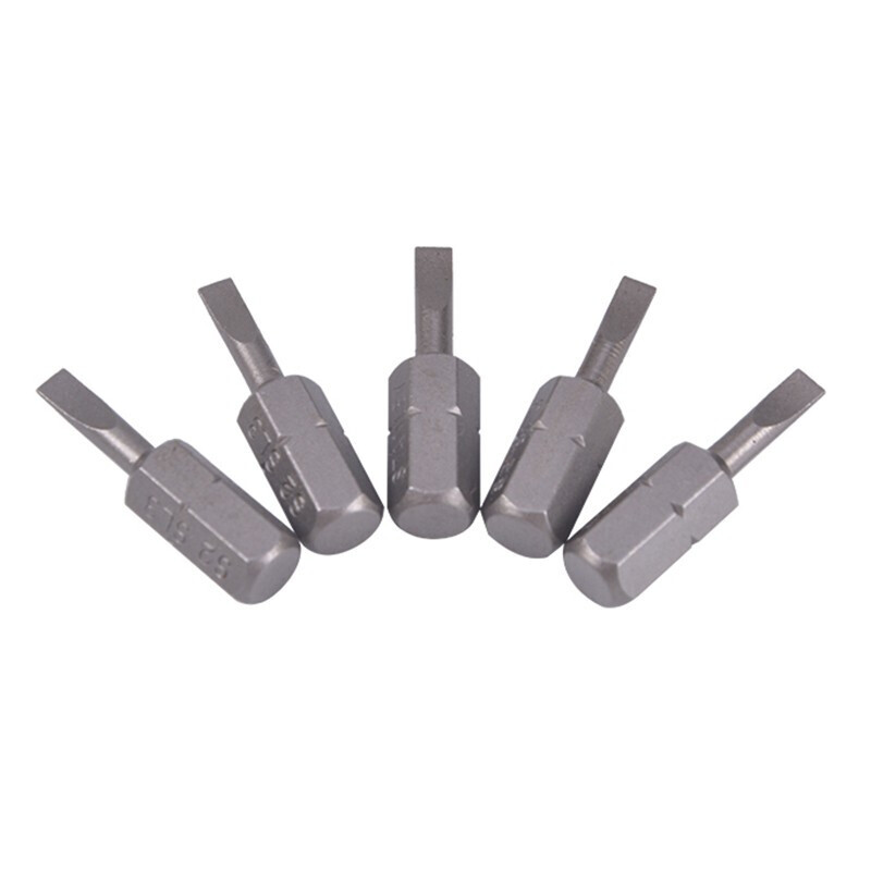 史丹利（STANLEY）6.3MM系列一字旋具头一盒可定制 SL4.0x25mm(x10)，63-002T-23