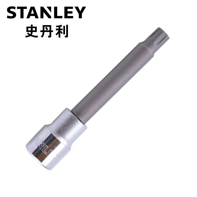 史丹利（STANLEY）T-52缸盖螺栓专用旋具套筒拆装汽车气缸盖螺栓汽修机修套筒 78-064-23 现货