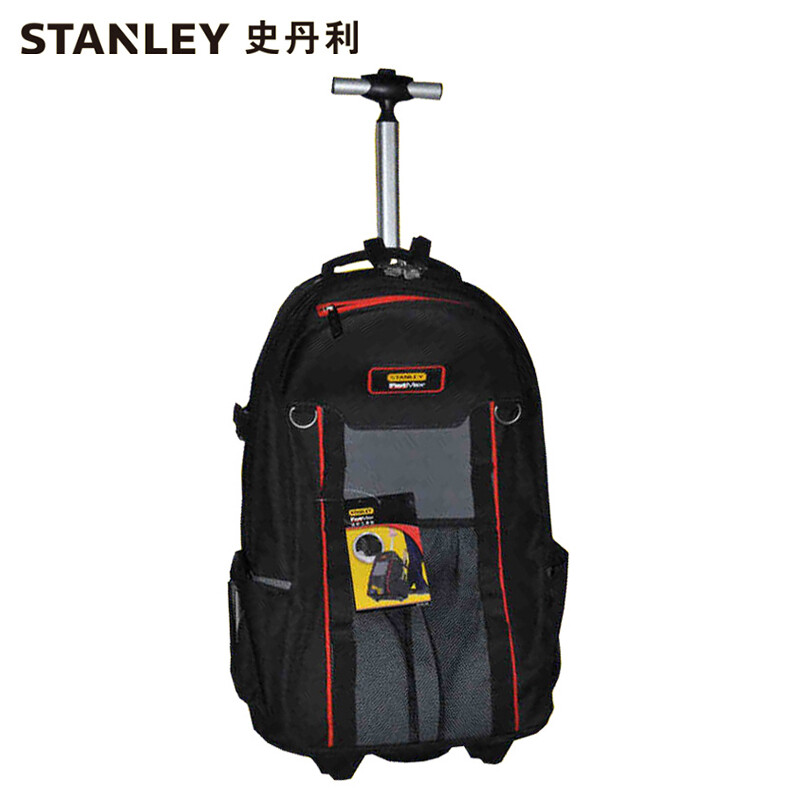 史丹利STANLEY Fatmax拉杆工具包 电工包帆布单肩工具包拉杆工具箱包 79-215-23C 企业定制
