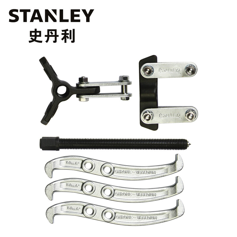 史丹利(Stanley)三爪/两爪拉马多用套装6英寸 82-102-23C
