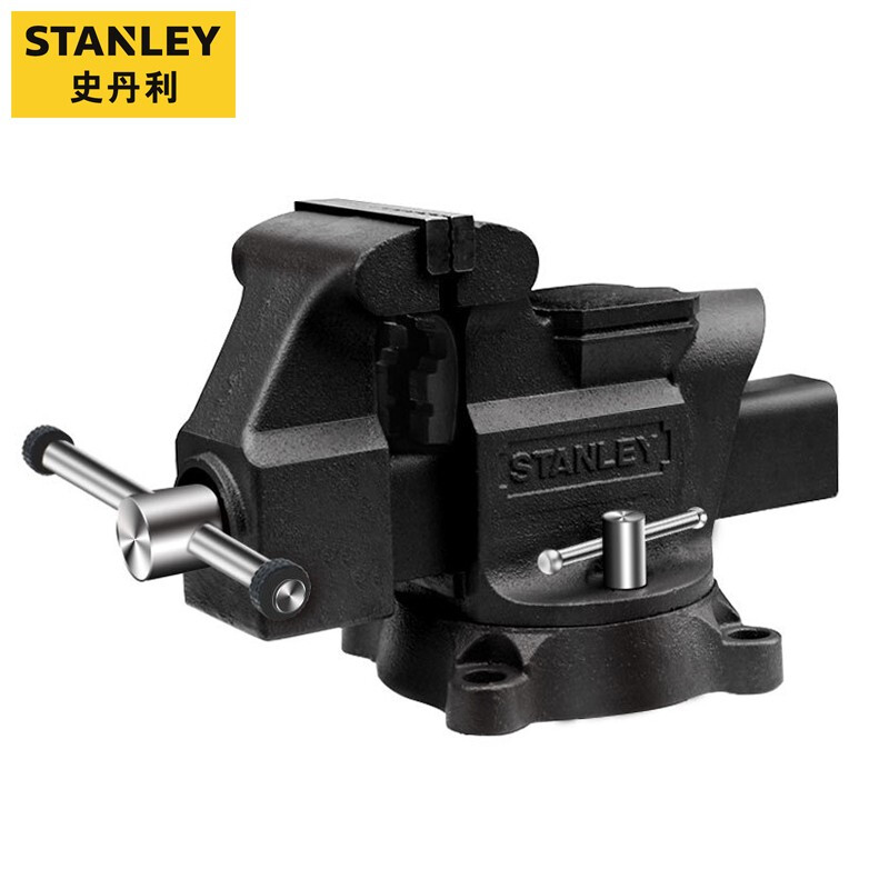 史丹利（STANLEY）MaxSteel重型台虎钳维修夹持钳固定钳4英寸 83-066-2-23C