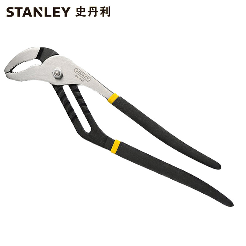 史丹利STANLEY 水泵钳16英寸 多功能家用管子钳工业级水管扳手大开口 84-445-23企业专享
