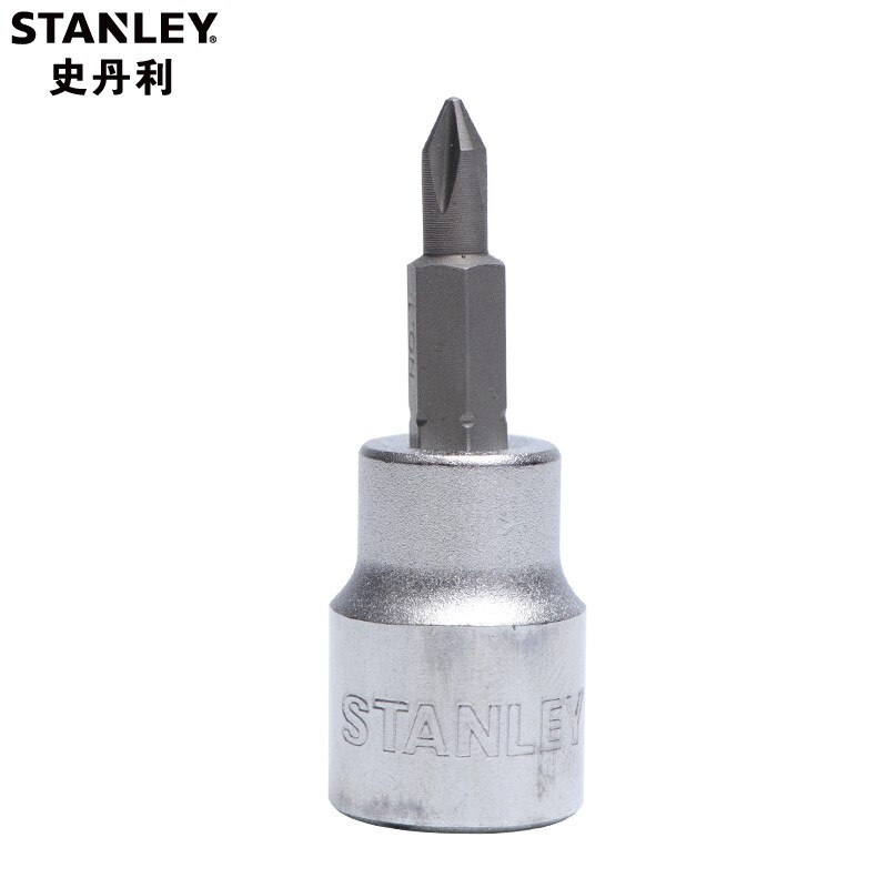 史丹利（Stanley）旋具套筒 10MM系列中飞快速扳手旋具头 套筒批头 十字0PT 86-176-1-22
