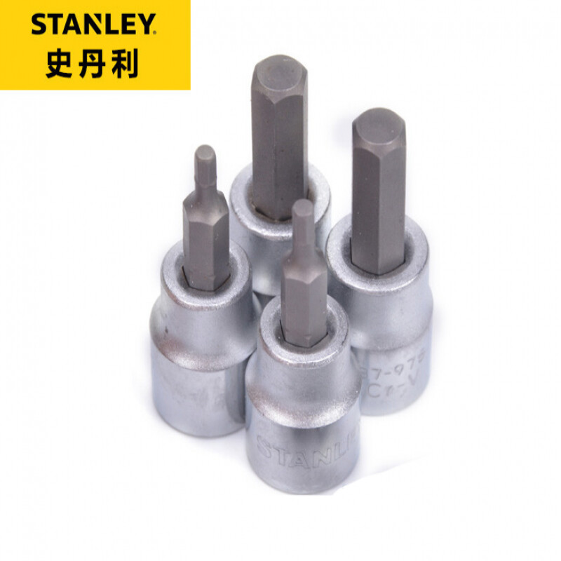 史丹利（STANLEY）10mm系列6角旋具套筒汽修机修棘轮扳手中飞套筒 87-965-1-22 (3mm) 87-965