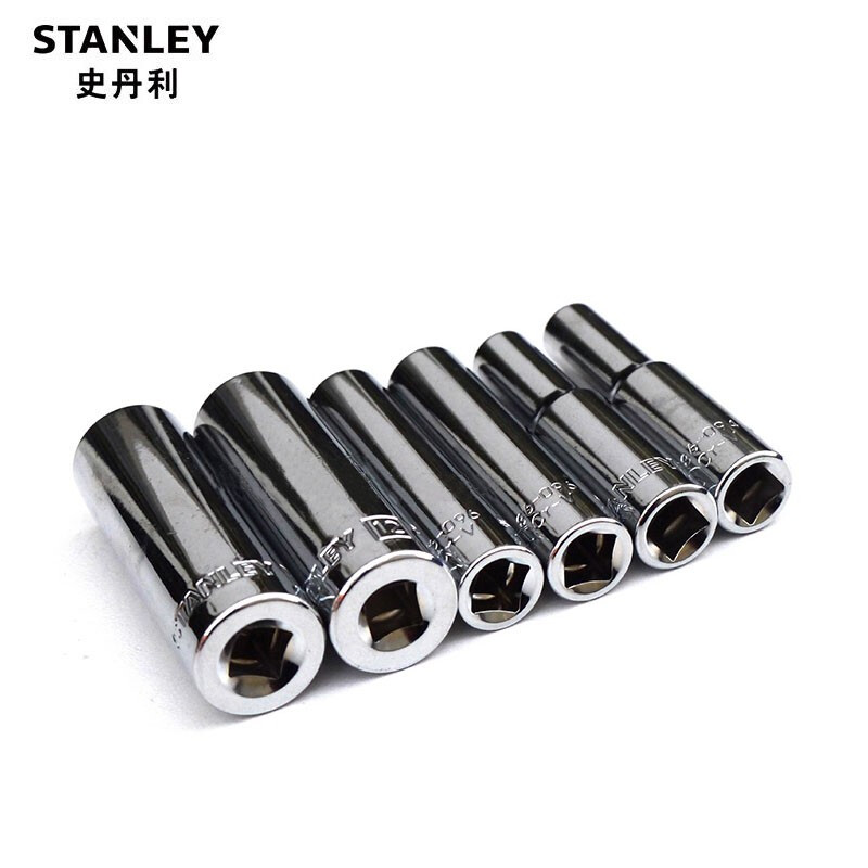 史丹利STANLEY1/4'' 6.3MM系列公制内六角加长套筒 小飞扳手用内6角六方长套头套筒头子 4mm 88-935-1-22