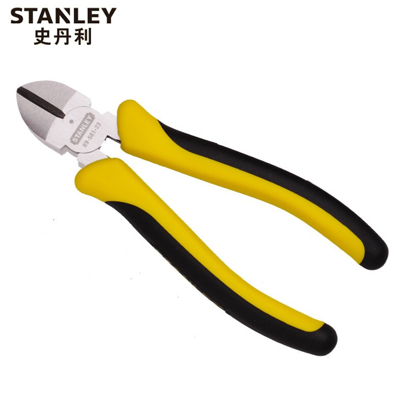 史丹利STANLEY 德式专业斜嘴钳6英寸 斜口钳子 89-581-23企业定制
