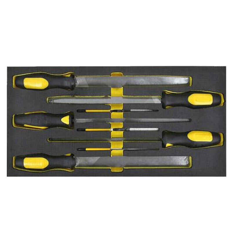 史丹利（STANLEY） EVA工具托组套-8件多功能锉刀 90-038-23 现货
