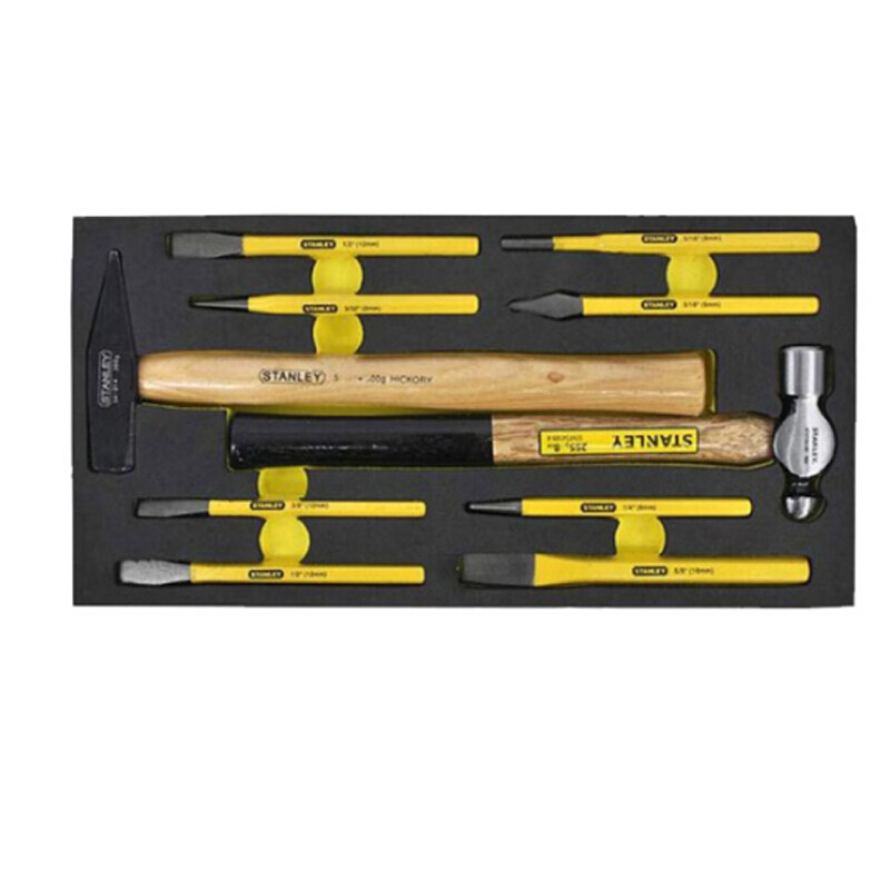 史丹利 STANLEY 订制 EVA工具托组套-10件敲击系列90-040-23