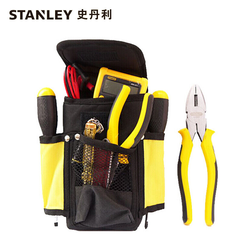 史丹利STANLEY 11件电工工具套装 电子维修多功能电脑工具套装家用钳子 92-004-1-23 可定制