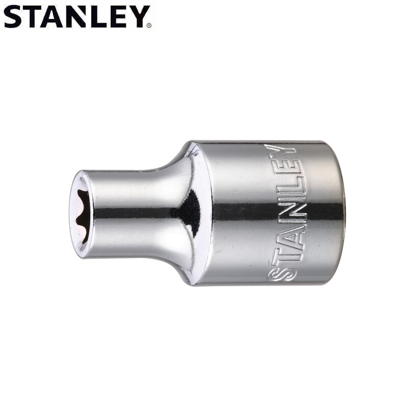 史丹利STANLEY1/2'' 12.5MM系列花形标准套筒 大飞扳手用花型套筒头子套头批头旋具头 E10 92-545-1-22