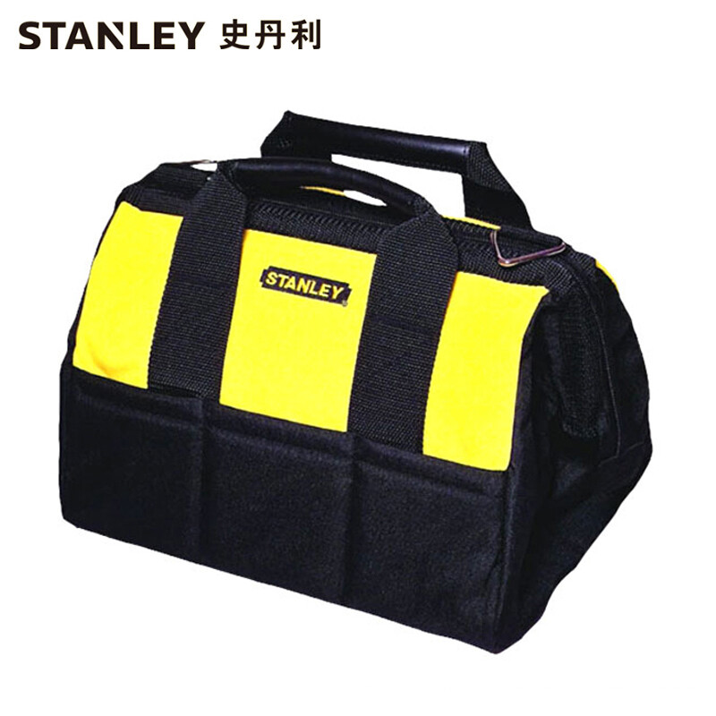 史丹利STANLEY 防水尼龙工具提包 手电钻包电工维修四袋双插孔 93-223-1-23 企业定制