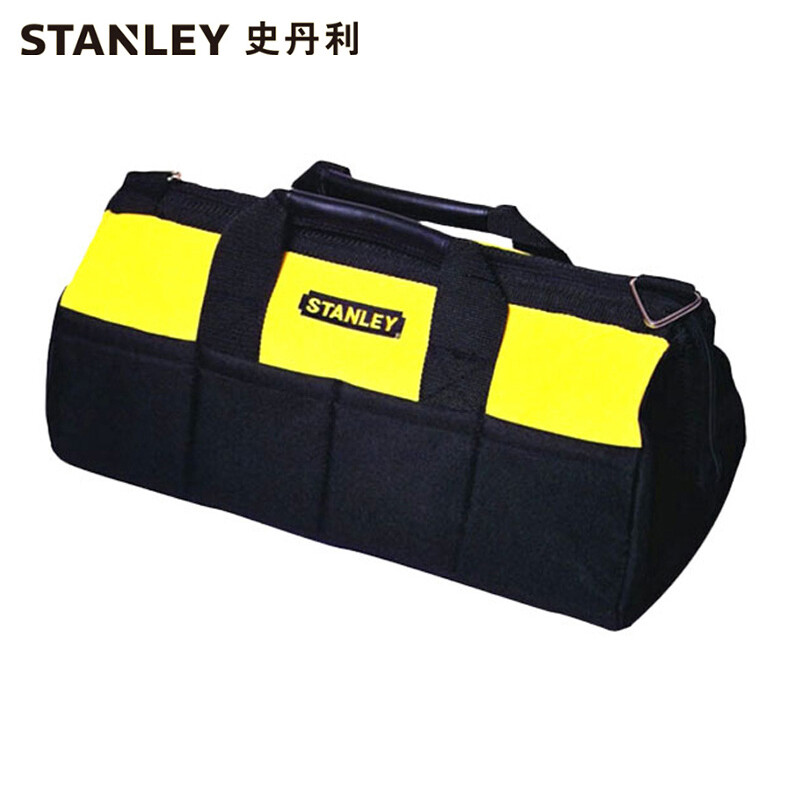 史丹利STANLEY 防水尼龙工具中型包 电工多功能维修工具包斜跨包背带包 93-224-1-23 企业定制