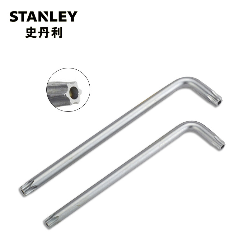 史丹利(Stanley)订制长L形中孔花形扳手TT6(6支装) 94-130-23
