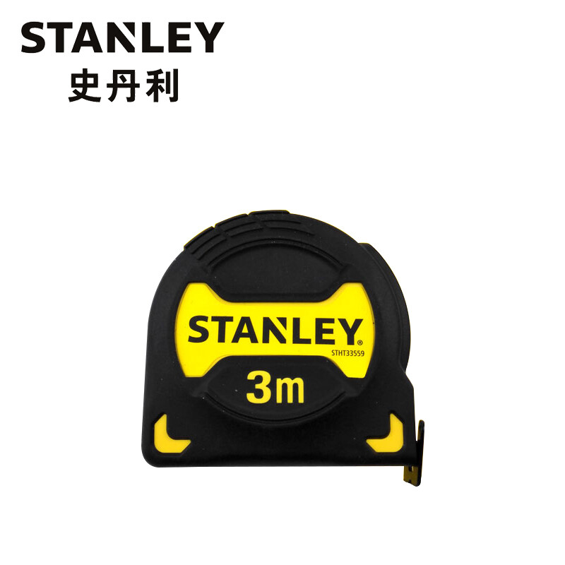 史丹利(Stanley)黑金刚公制卷尺3m x 19mm STHT33559-23
