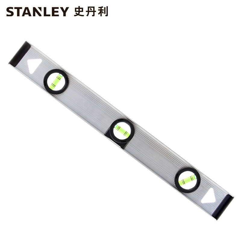 史丹利STANLEY 3水泡轻便铝合金水平尺36英寸 平水尺装修平衡尺 STHT42075-8-23 可定制