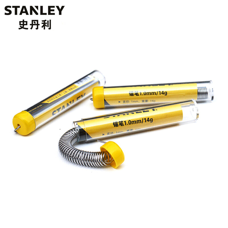 史丹利STANLEY 锡笔1.0mm/14g焊锡用 焊锡丝 电烙铁配件 STHT73741-8-23 企业定制