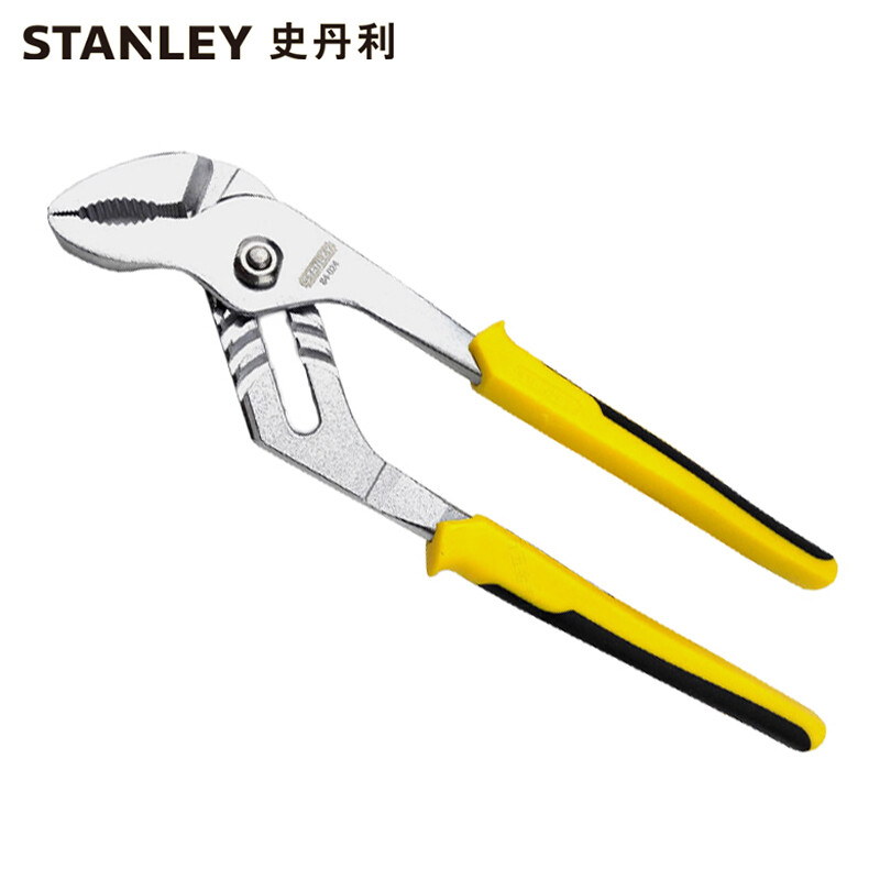 史丹利STANLEY DYNAGRIP水泵钳12英寸 多功能家用管子钳工业级水管扳手大开口 STHT84021-8-23企业定制