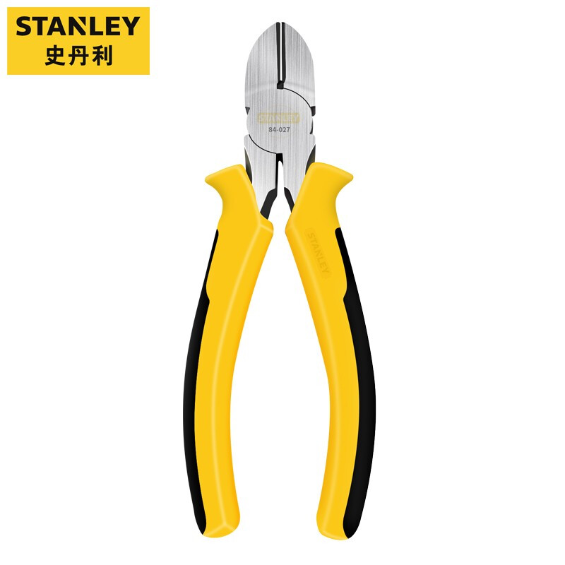史丹利（STANLEY）DYNAGRIP斜嘴钳斜口钳电子剪线钳子6英寸 STHT84027-8-23
