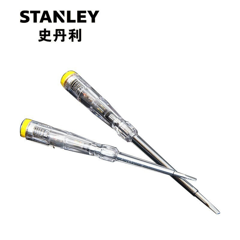 史丹利（Stanley）订制测电笔 测电螺丝批100-500V/145mm(6支装) STMT62016-8-23