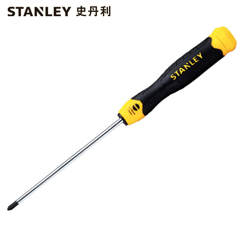 史丹利STANLEY 强力型十字螺丝批PH0x100mm 家用螺丝刀起子改锥多功能手机维修工具 STMT67295-8-23 企业定制