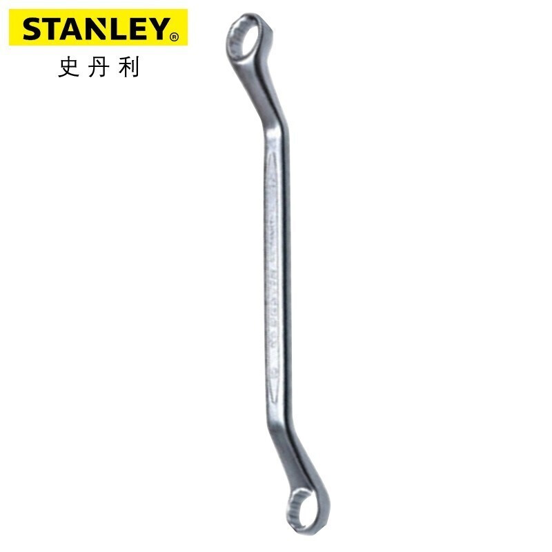史丹利（STANLEY）公制雾面双梅花扳手汽修机修双头梅花扳子花型扳手 STMT86125-23 （6x7mm）现货