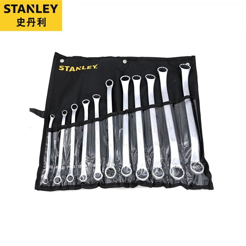 史丹利（STANLEY）订制11件套公制雾面双梅花扳手 STMT87023-23（付款即发货）