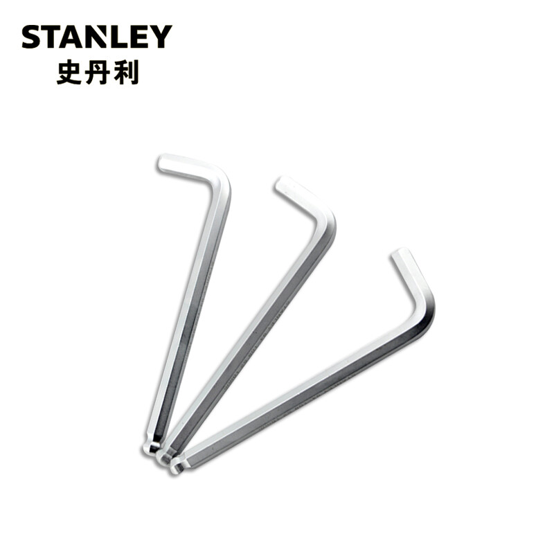 史丹利(Stanley)订制公制加长球头内六角扳手 艾伦扳手1.5mm(6支装) STMT94079-8-23 (付款后5-10天发货)